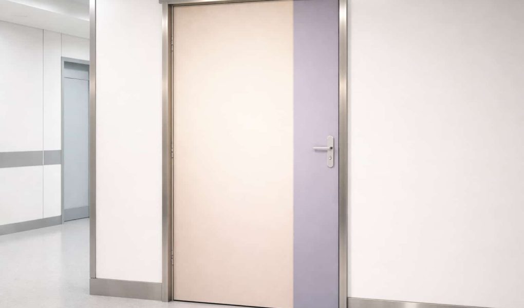 Porta de chumbo hospitalar: escolha segura