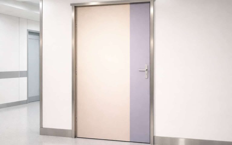 Porta de chumbo hospitalar: escolha segura